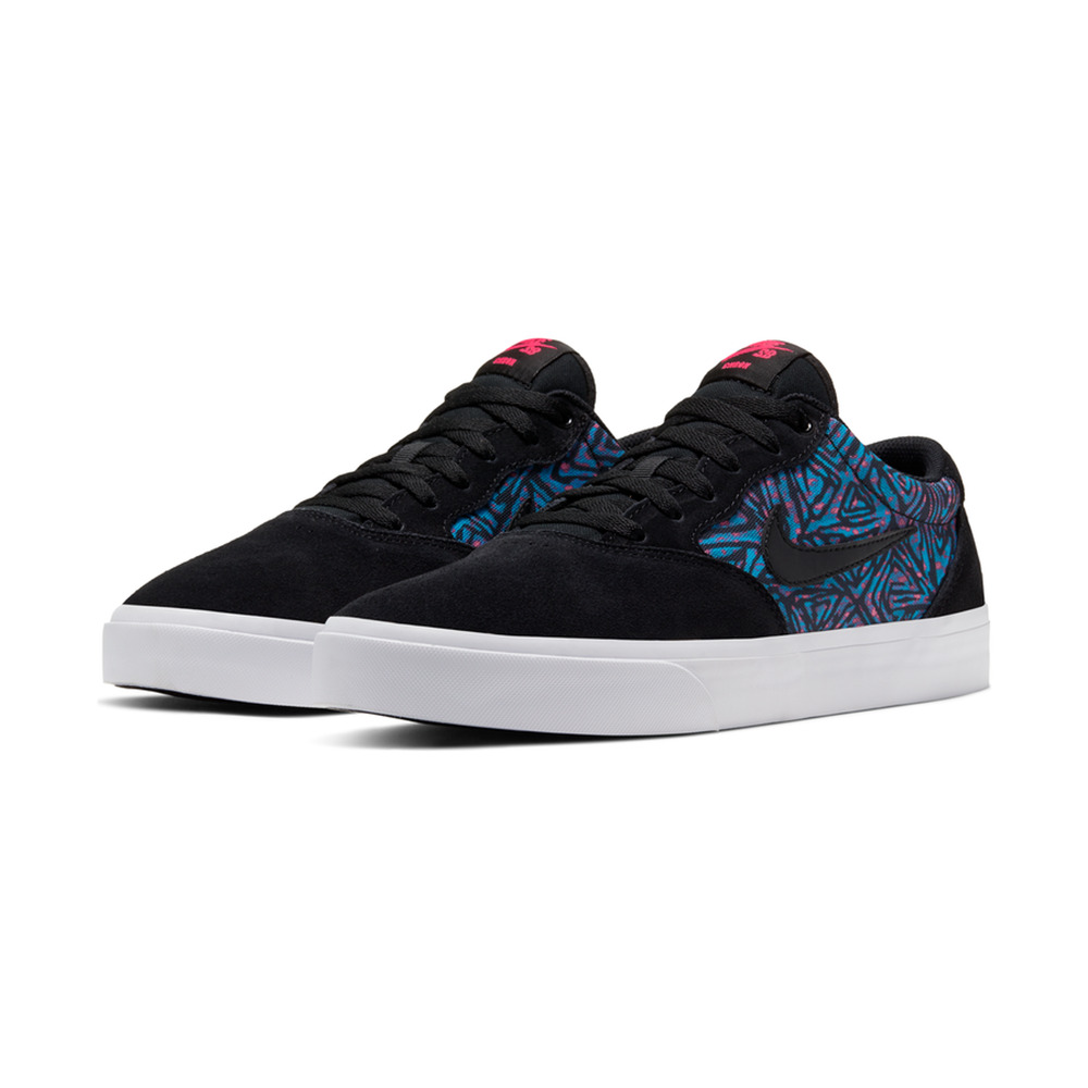 Nike SB Chron Solarsoft Premium Shoes Black Blue Watermelon Men's Size 9.5